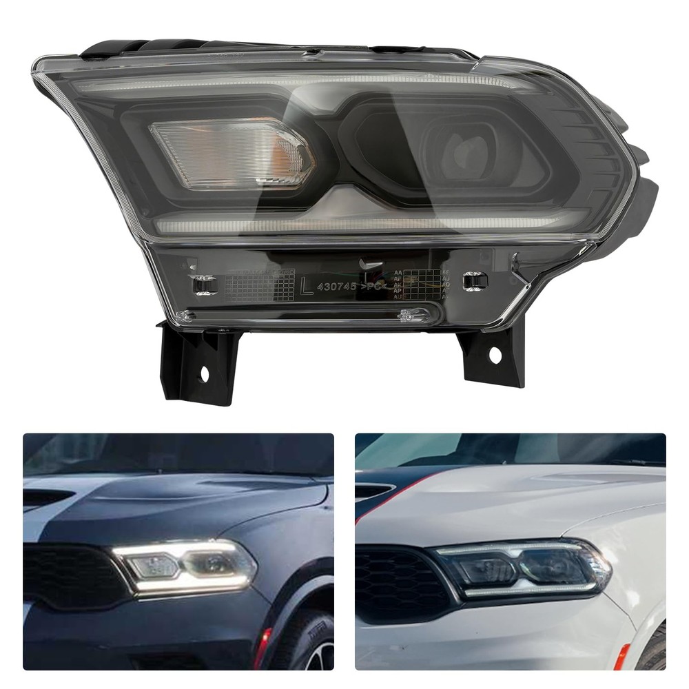 LED Headlight Front Headlight For 2021-23 Dodge Durango Headlight (Driver Side)