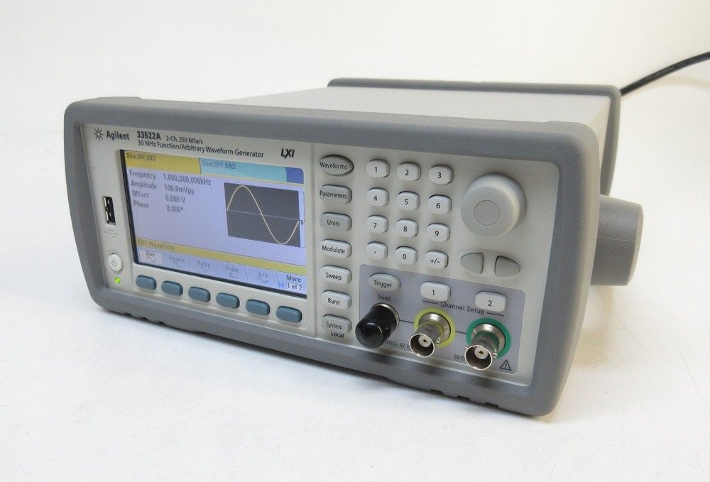 Agilent 33522A Function Generator /Arbitrary Waveform Generator, 30MHz, 2 CH