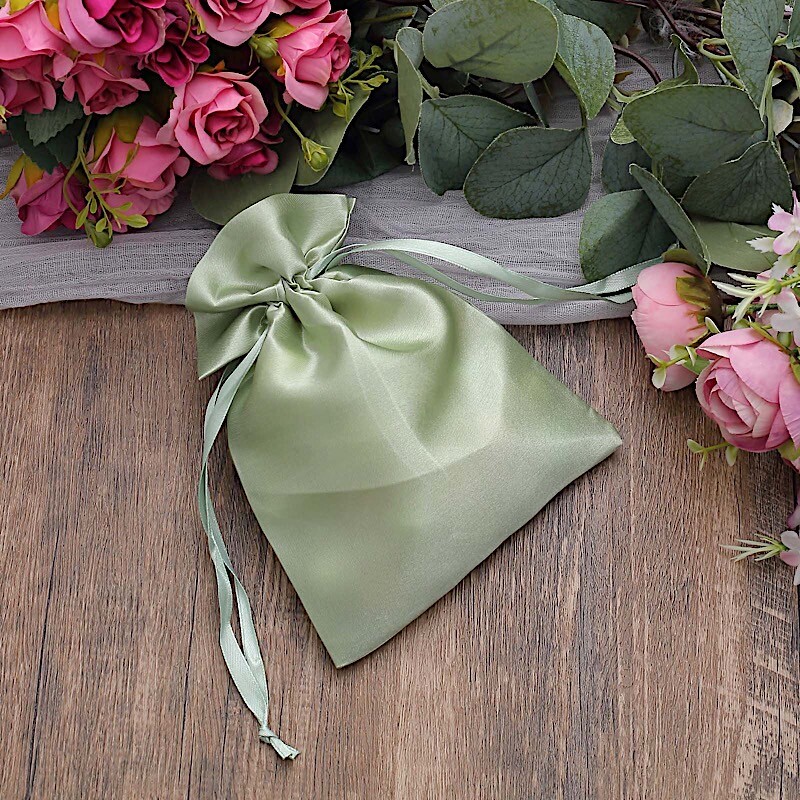 120 pcs 5x7" SATIN FAVOR BAGS Wedding Party Reception Gift Favors WHOLESALE Bulk