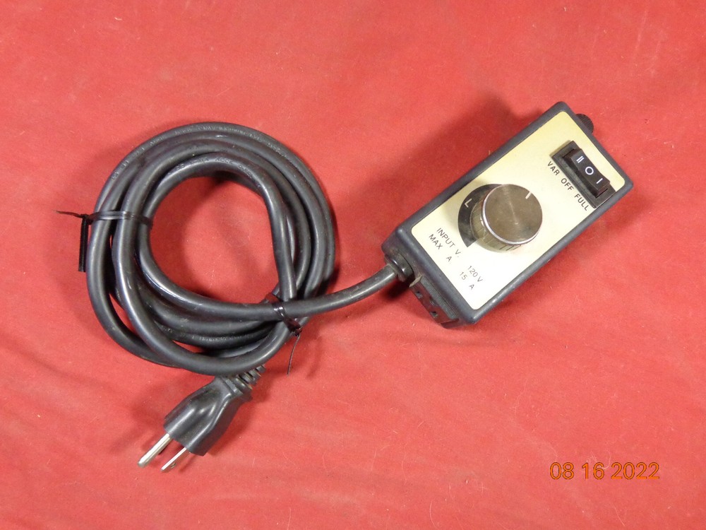 VenTech Variable Dial Router Fan Speed Controller HIGH/MED/LOW FREE SHIP -  B37