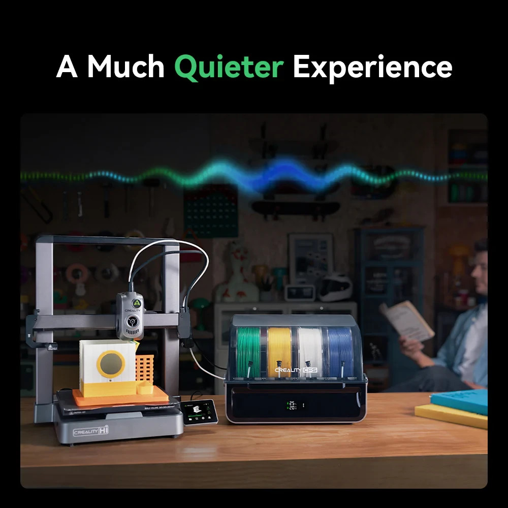 Creality Hi/Combo 3D Printer with CFS Automatic Filament Selection