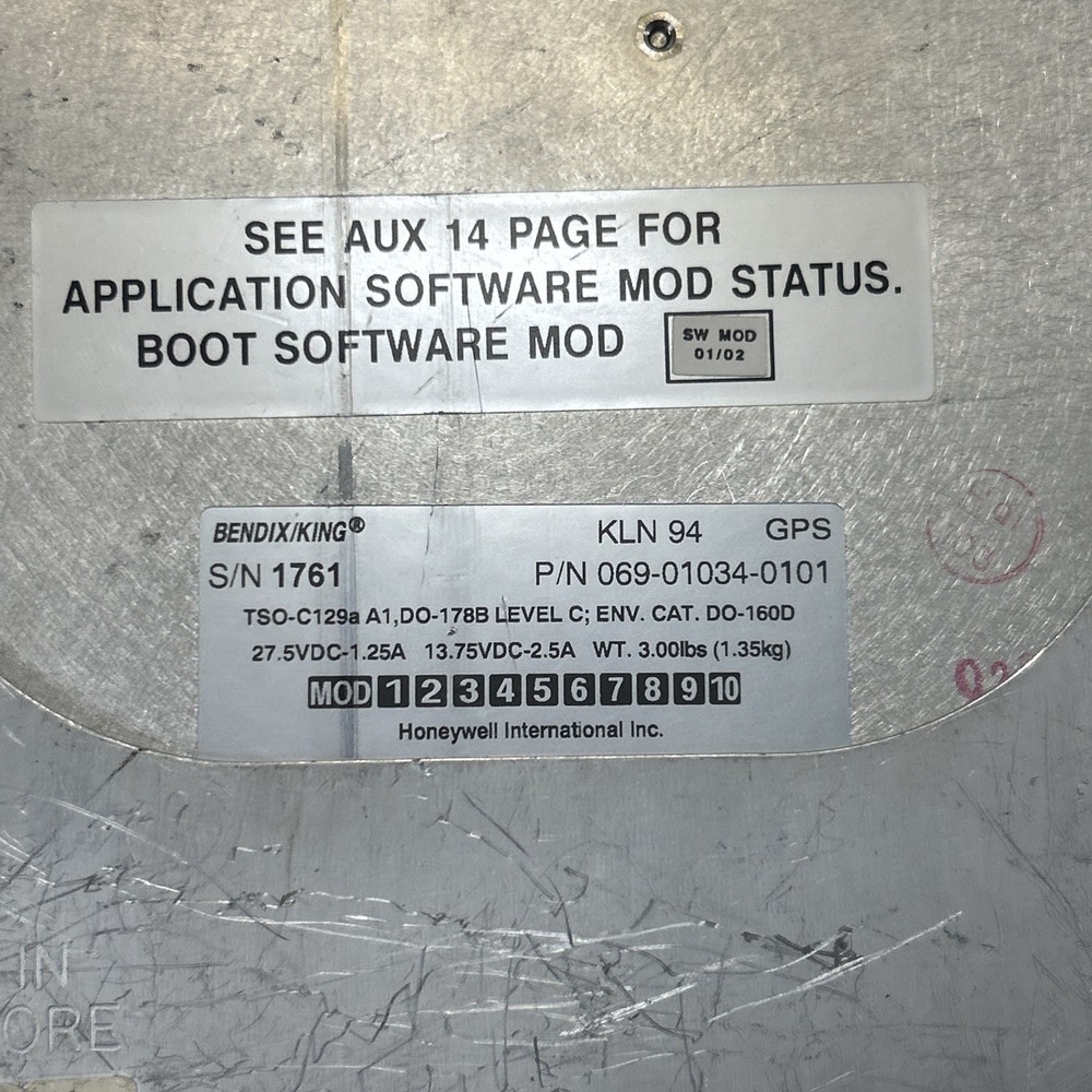 Bendix King KLN 94 GPS - INOP