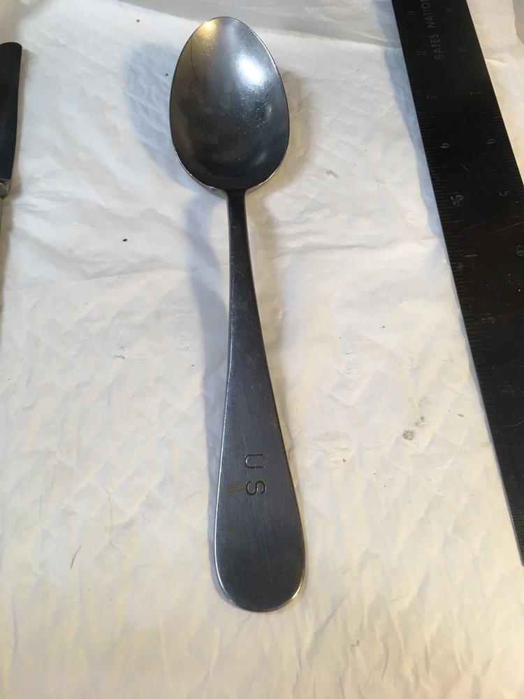 Vintage LARGE Mess Hall TABLE Spoon Stainless US