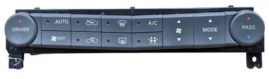 Temperature Control Fits 2004-2006 MAXIMA 294397 OEM