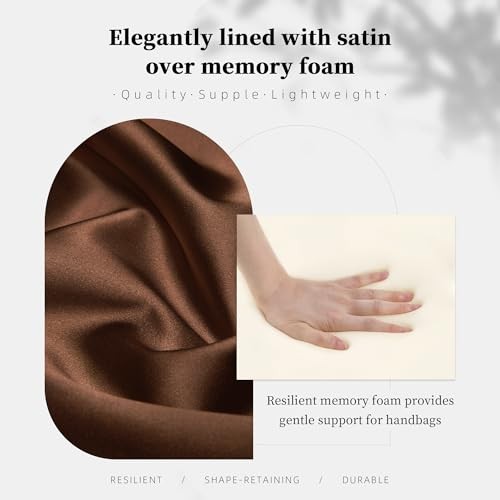 Purse Pillow Insert to Keep Shape - Lightweight Memory Foam Insert PC18 Gold
