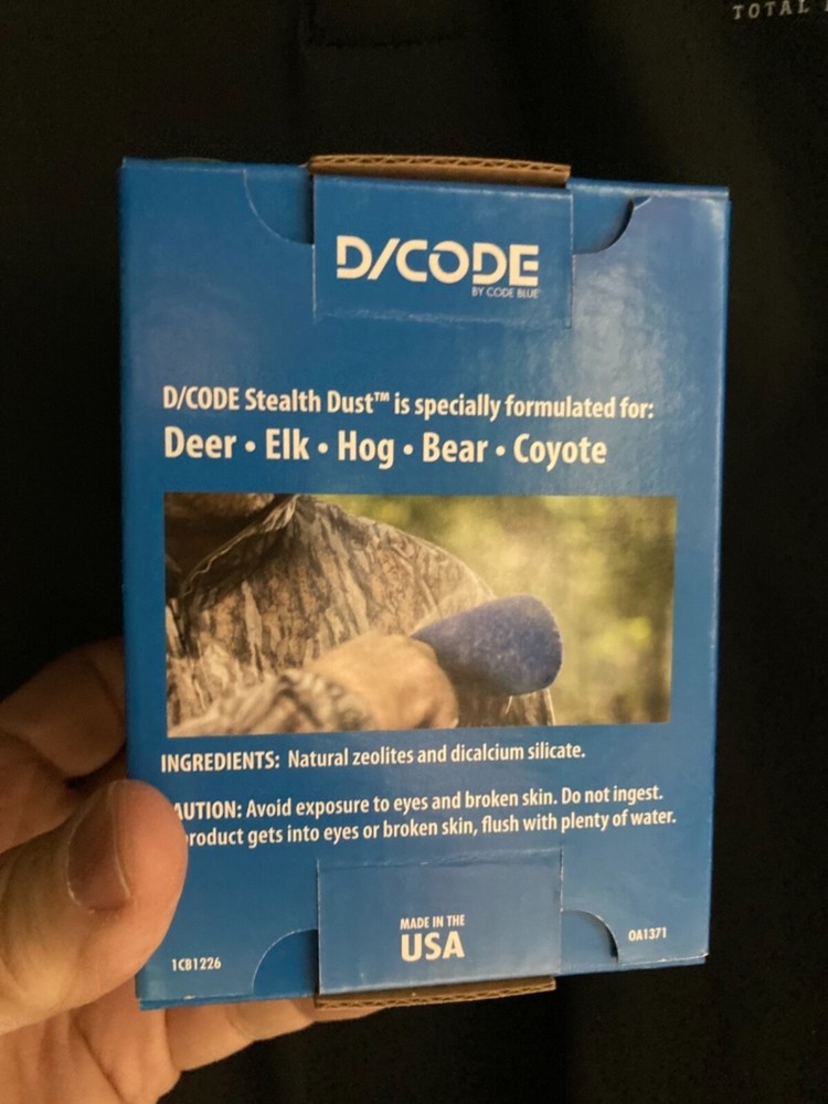 D/CODE STEALTH DUST ODOR NEUTRALIZER BY COD BLUE