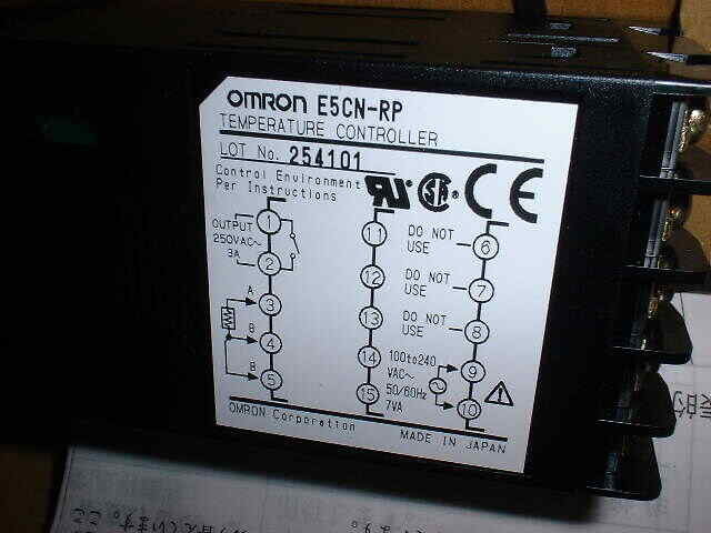 NEW Omron Temperature Sensor # E5CN-RP (22189-D2)