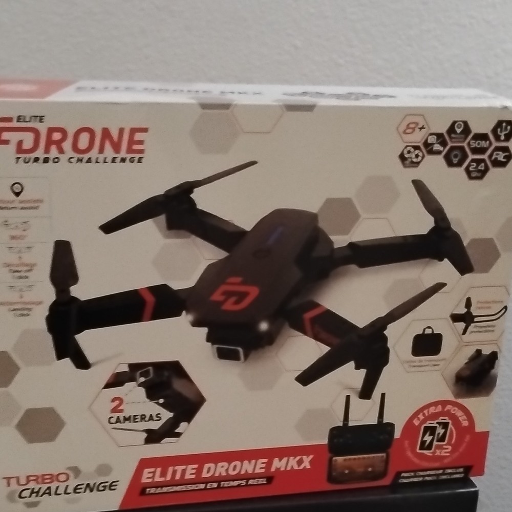 Turbo Challenge Elite Drone MKX Foldable App Control Quadcopter with Camera