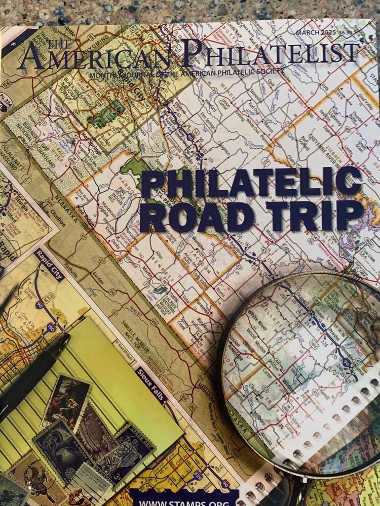 American Philatelist Magazine  2025,  March