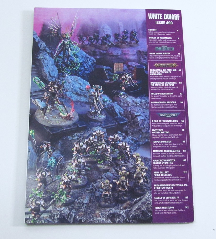 White Dwarf issue 499 Subscriber Edition - New - Games Workshop