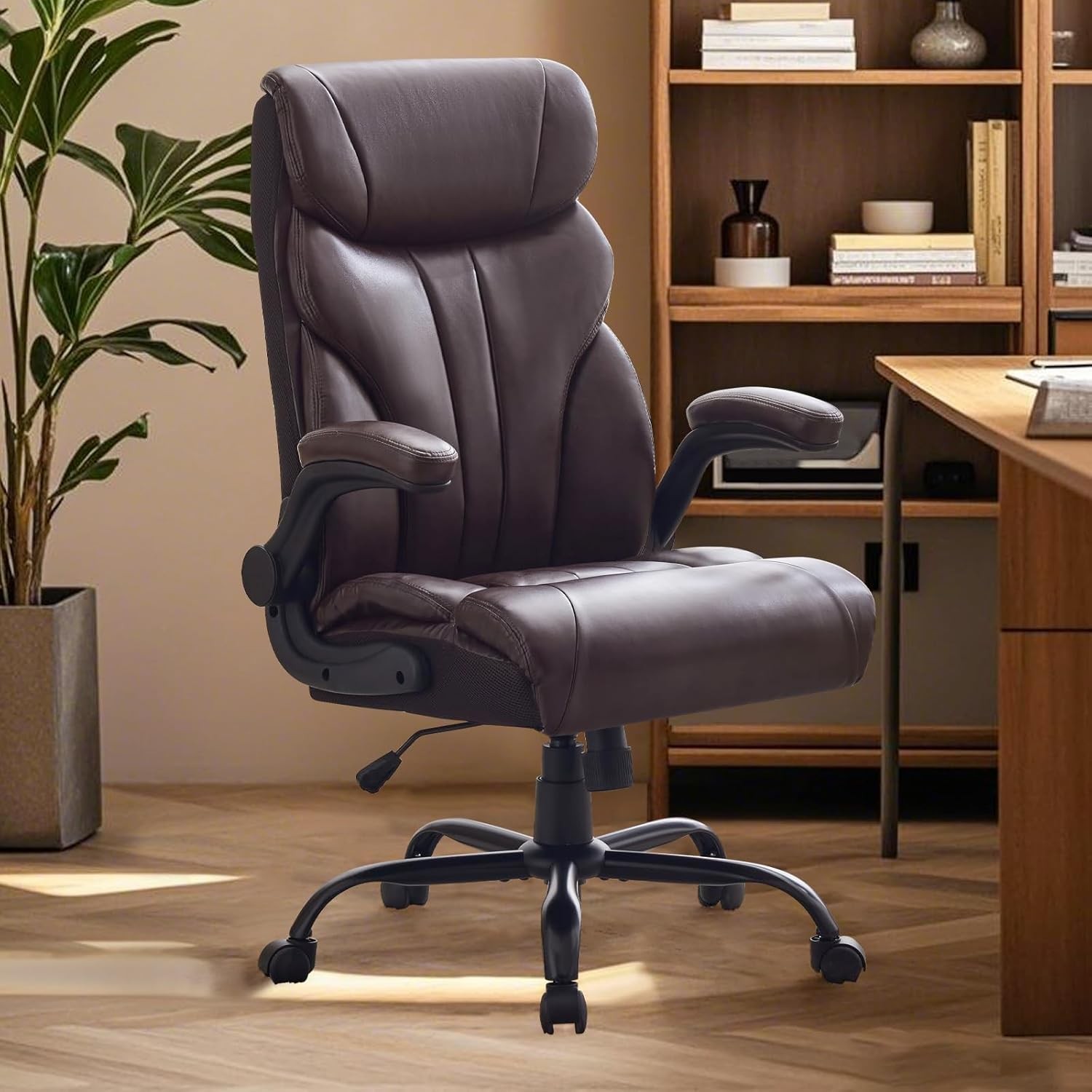 500lbs Big and Tall Office Chair Wide Ergonomic Computer Desk Chair Adjustable