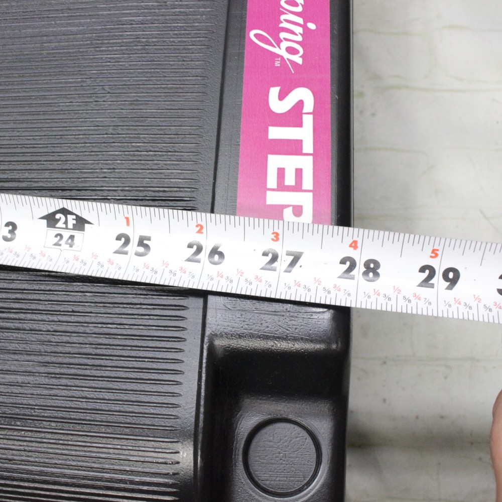 Step Exercise Aerobics Exercise Stepper Body Adjustable Step USA Made No VHS