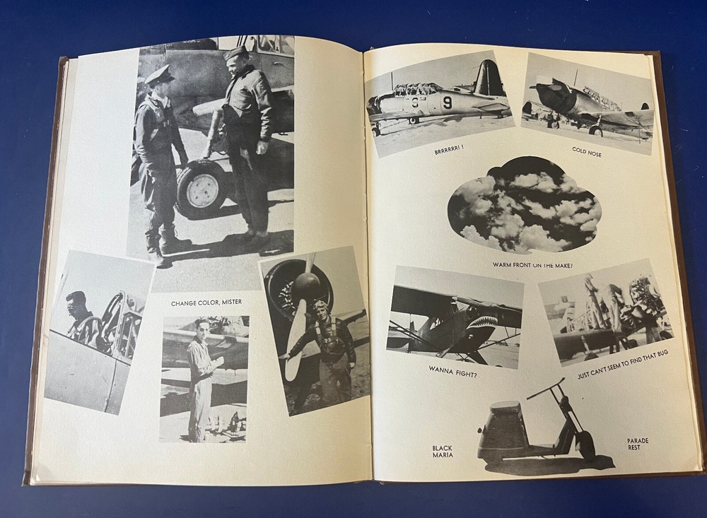 GODFELLOW ARMY AIR FIELD CLASS BOOK 44 E- BASIC FLT. TRAINING