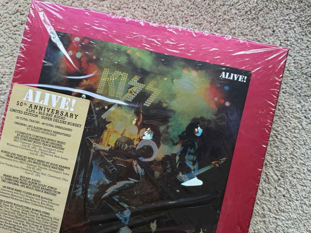 KISS ALIVE! 50th Anniversary Super Deluxe ** EMPTY BOX ONLY **