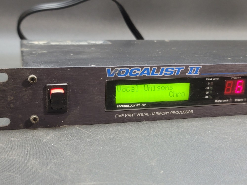 Digitech Vocalist II Vocal Harmony Processor