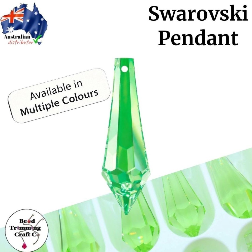 Swarovski 8621 - Drop – 38mm. 2 piece per packet.