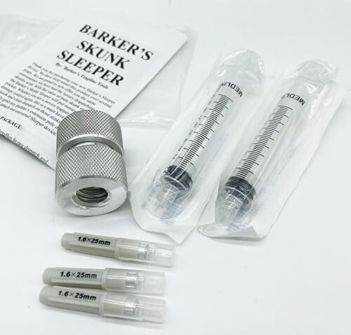Barker's Skunk Sleeper Dispatch ADC Syringe Trapping Supplies