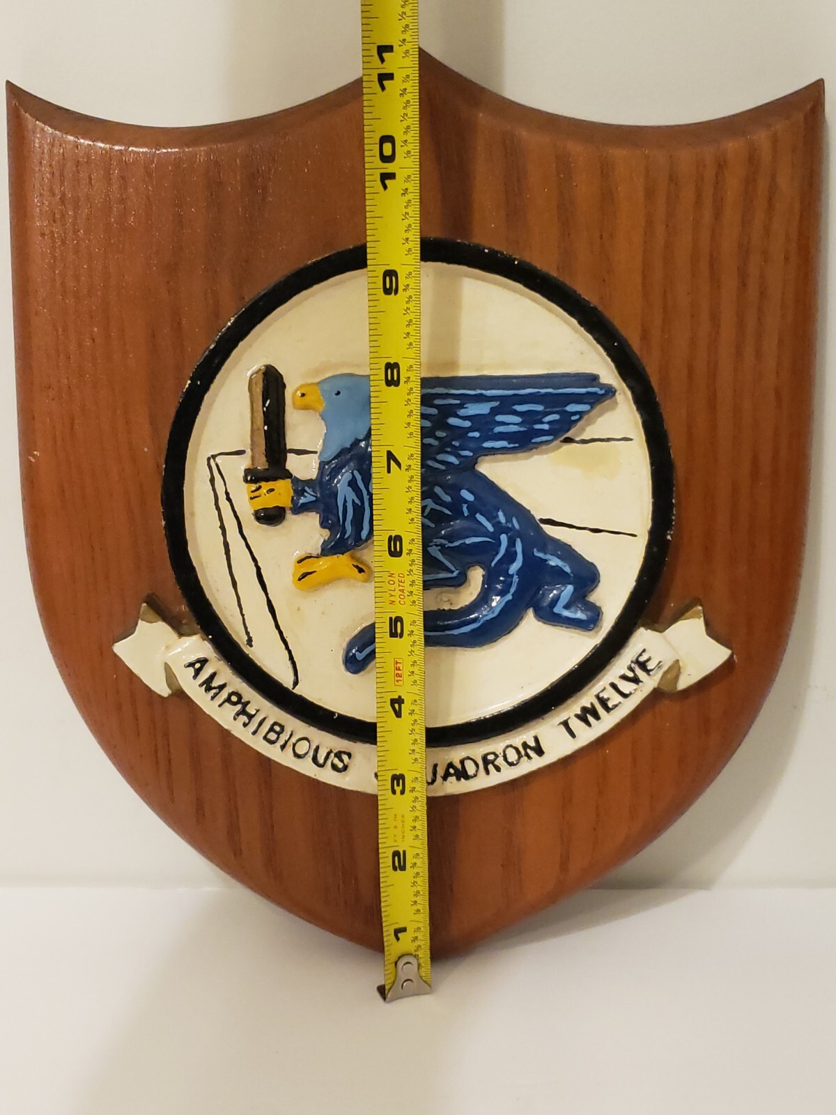 United States NAVY PHIBRON 12 Amphibious Squadron Twelve Military Wall Plaque