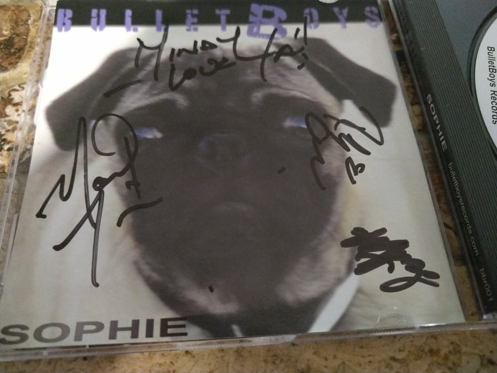 Signed bullet boys Sophie - CD autographed