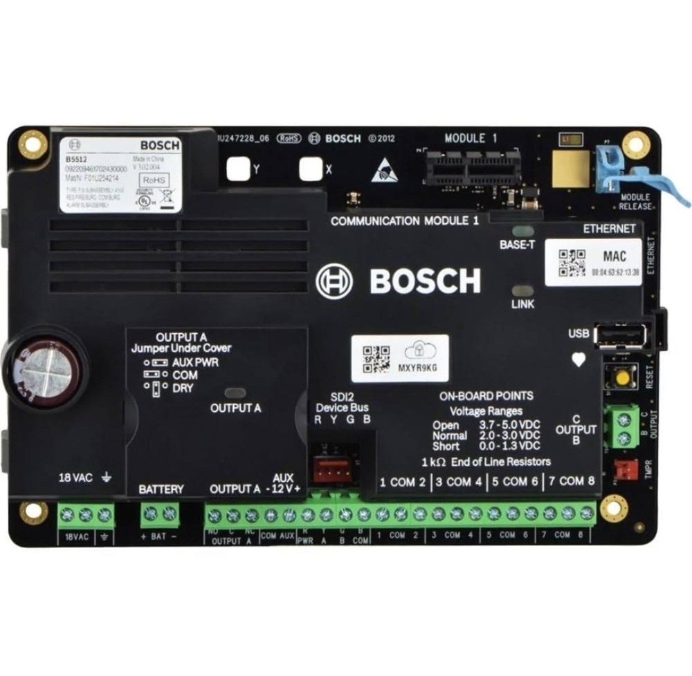 Bosch B5512 48-point IP Intrusion Control Panel