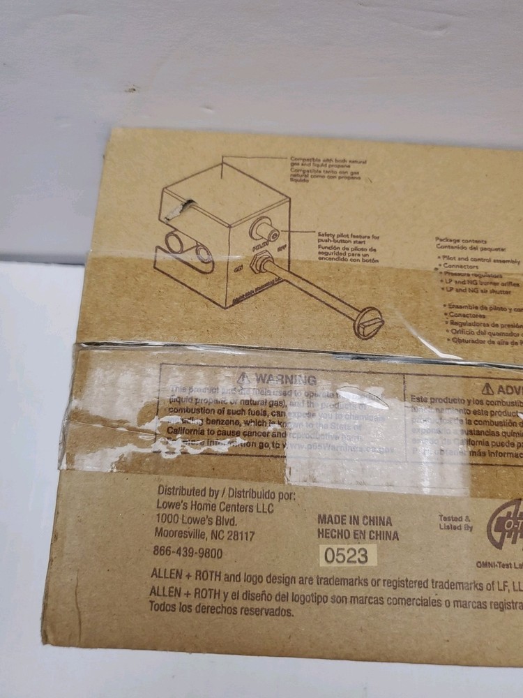 Allen + Roth Vented Safety Pilot Conversion Kit 4976285