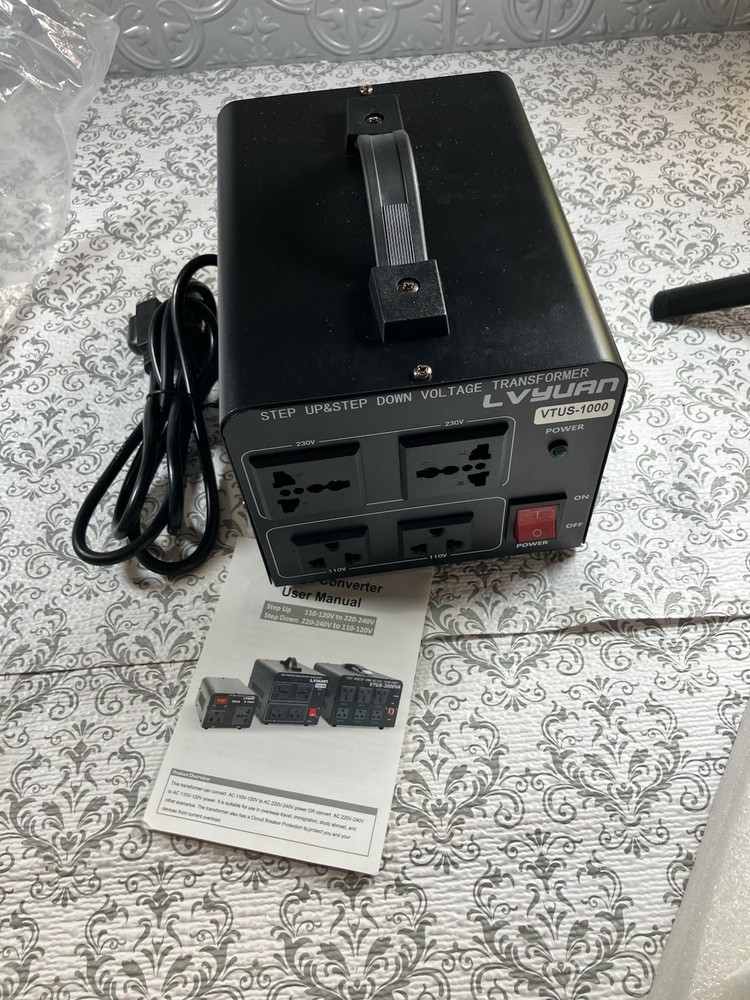 Lvyuan VTUS-1000 Step Up & Down Voltage Transformer