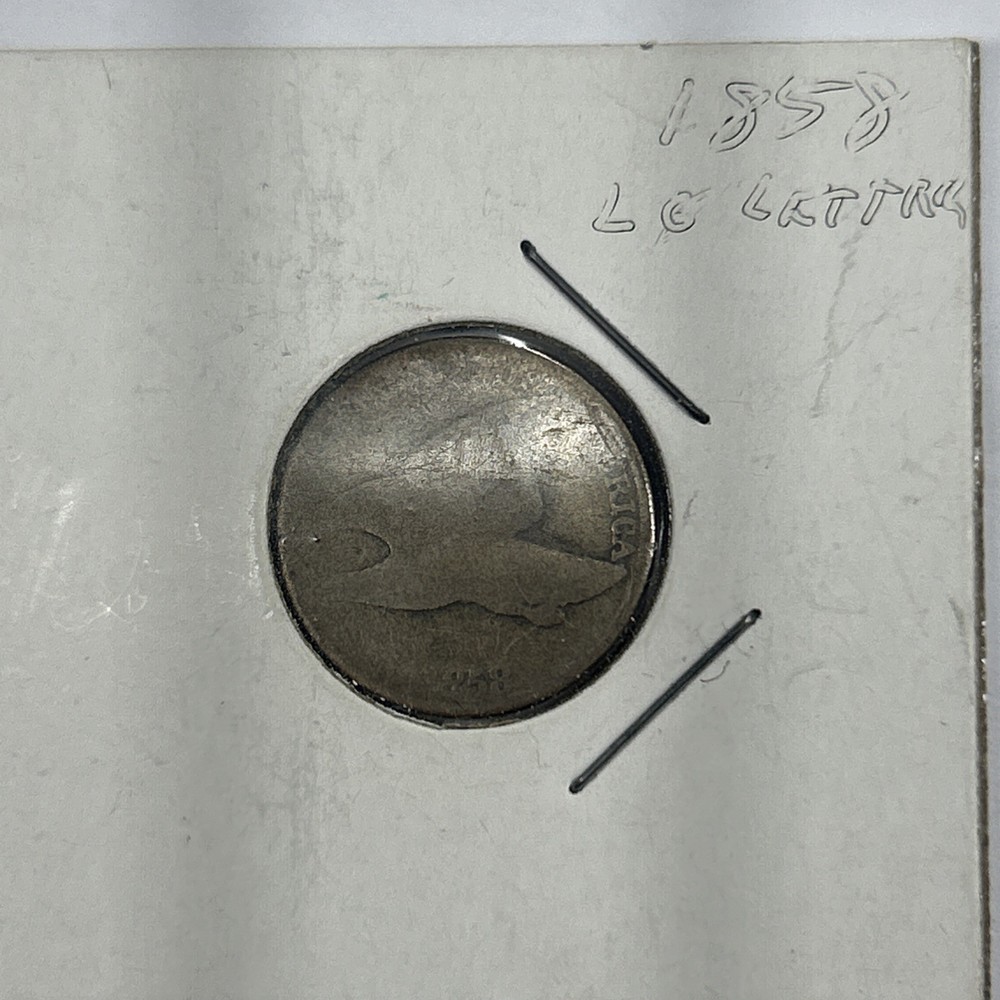 1858 Flying Eagle One Cent (Penny) Large Letters