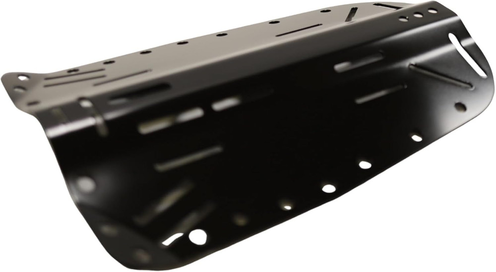 Scuba Tech Diving Aluminum Black Backplate
