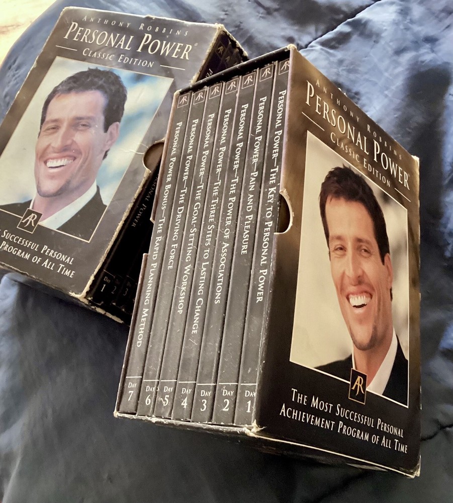 Anthony Robbins Personal Power Classic Edition.