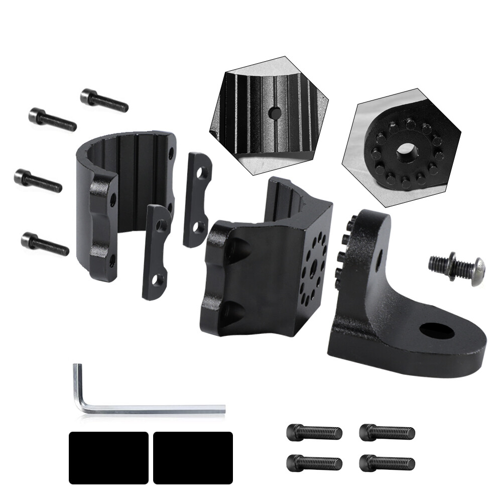 2X For Can-Am Maverick X3 Rear LED Flag Whip Antenna Reverse Light Mount Bracket