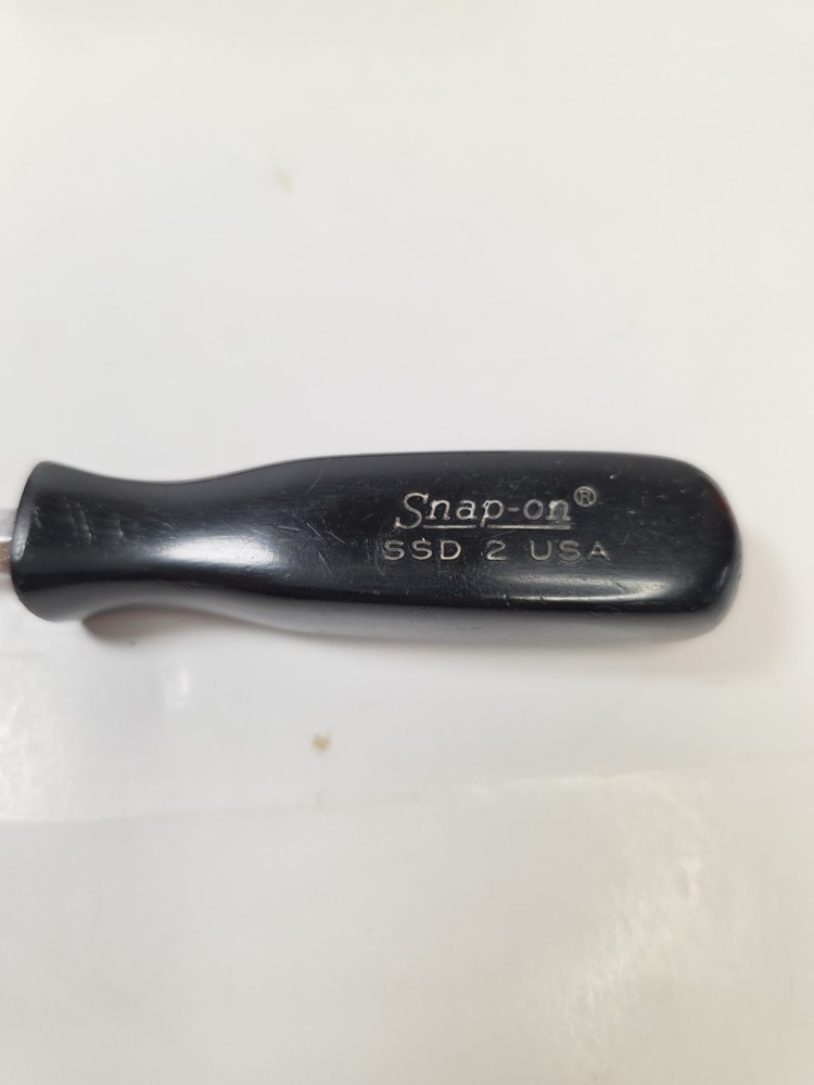 SNAP-ON TOOL 5 pc. SCREWDRIVER SET, Flat and Phillips Black Handle Screwdrivers