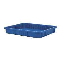 Quantum Storage DG93030 Blue Dividable Grid Container: 22-1/2" x 17-1/2" x 3"