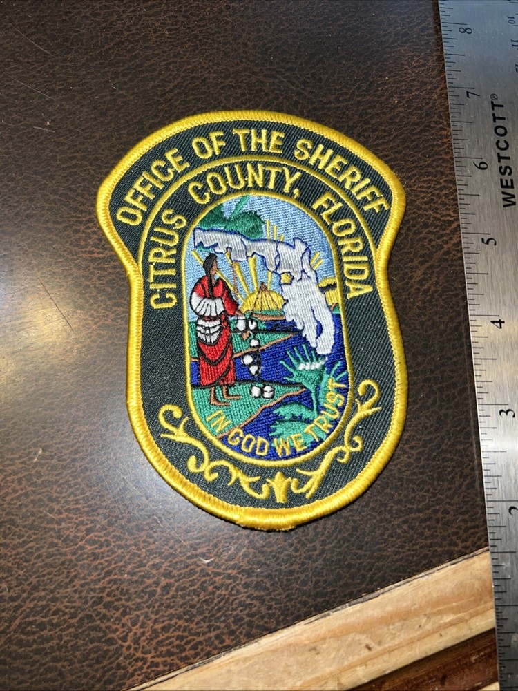 Obsolete (?) Florida Sheriff’s Office / Department Patch Citrus County