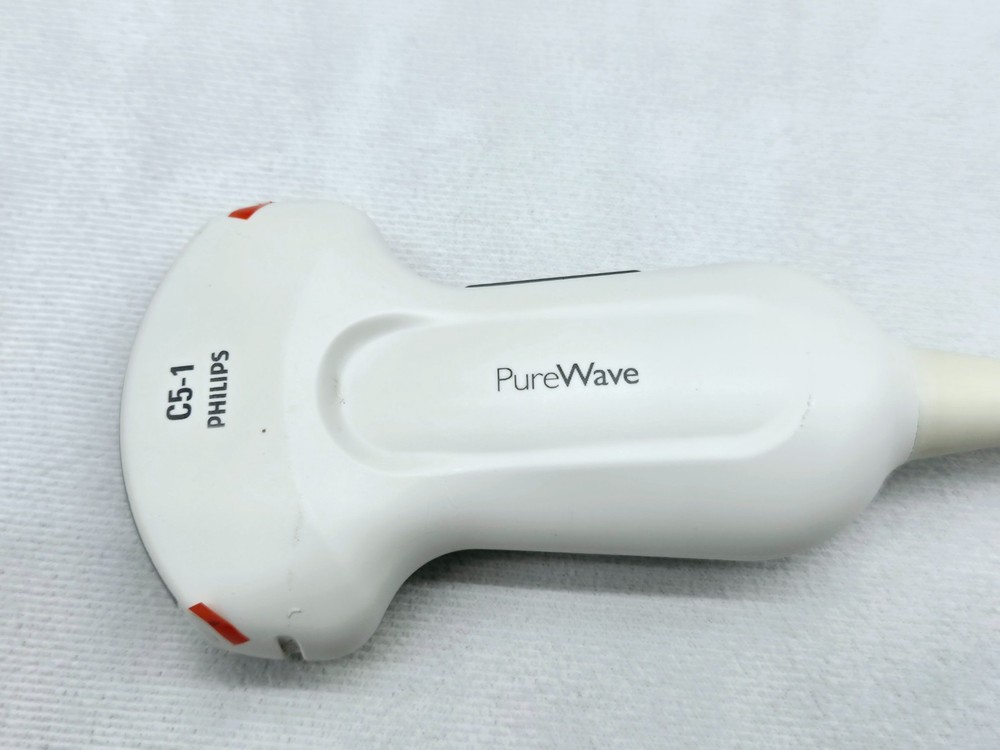 Philips C5-1 Curved Array Transducer - Working - Cord Damage