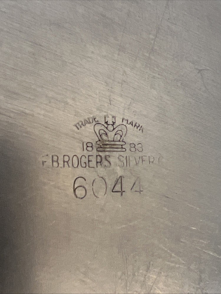 F B Rogers Silver Co Chafing Dish Silver Plated