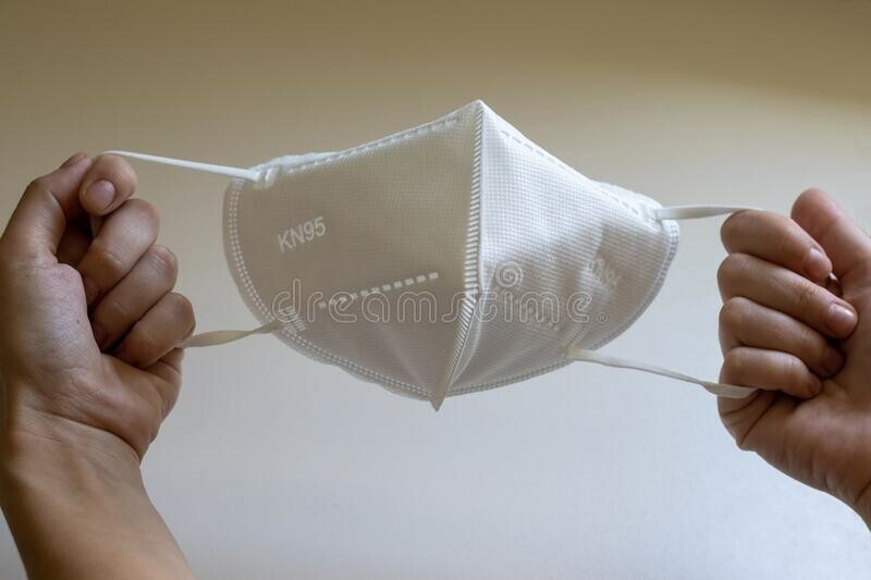 5Pack 3D Printed 5-Layer Protective Mask with Invisible Nose Band