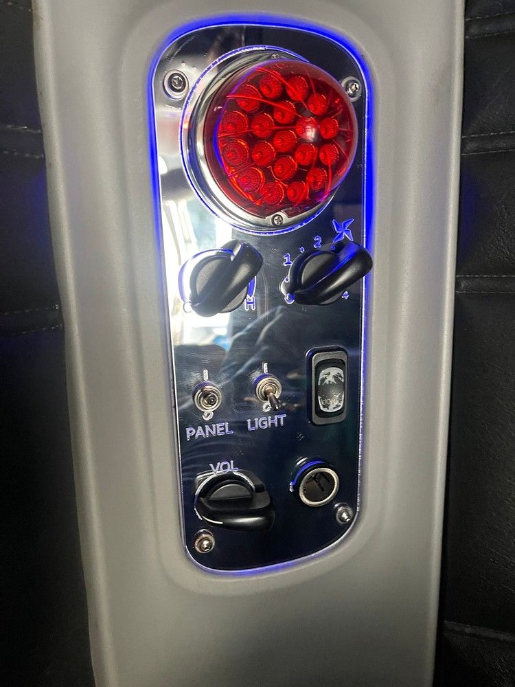  Coronado Sleeper AC Control Panel Exact Replacement Red Led Lights Color  