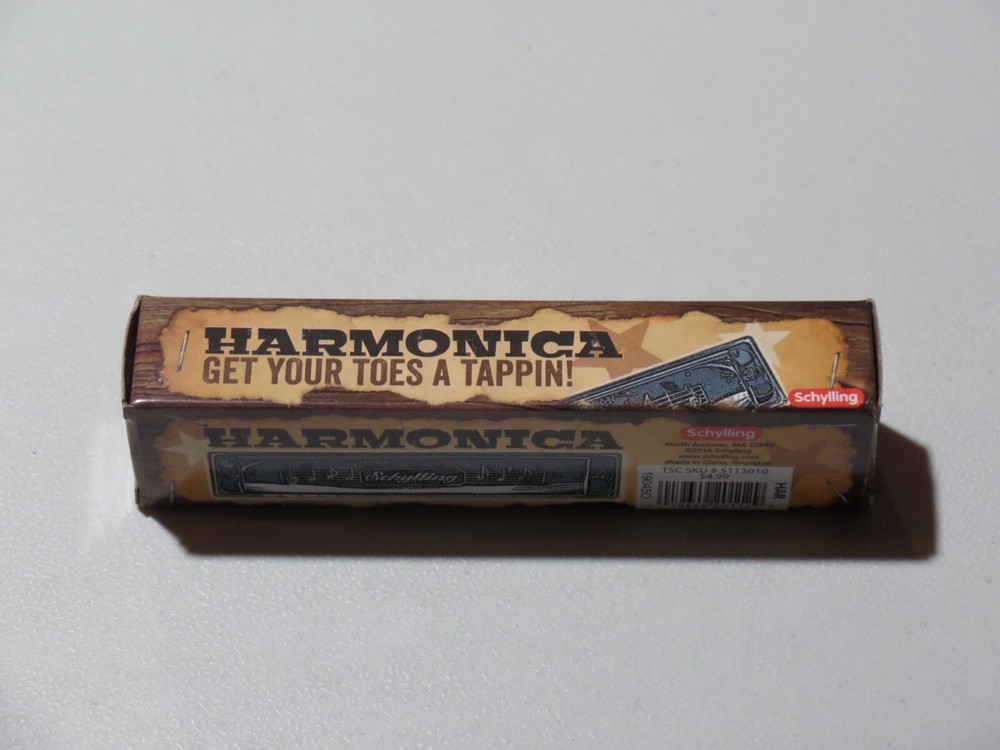 2017 SCHYLLING Harmonica in Box Get Your Toes A Tappin!