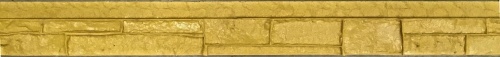 Step Insert for Concrete Steps, Porches, Risers- 8" Fieldstone Ledge Cantilever