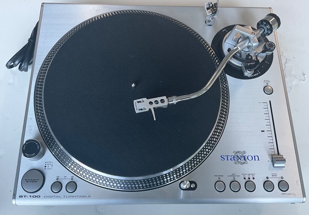 STANTON ST-100 VINTAGE CLASSIC DIGITAL TURNTABLE, RECORD PLAYER, NICE CONDITION