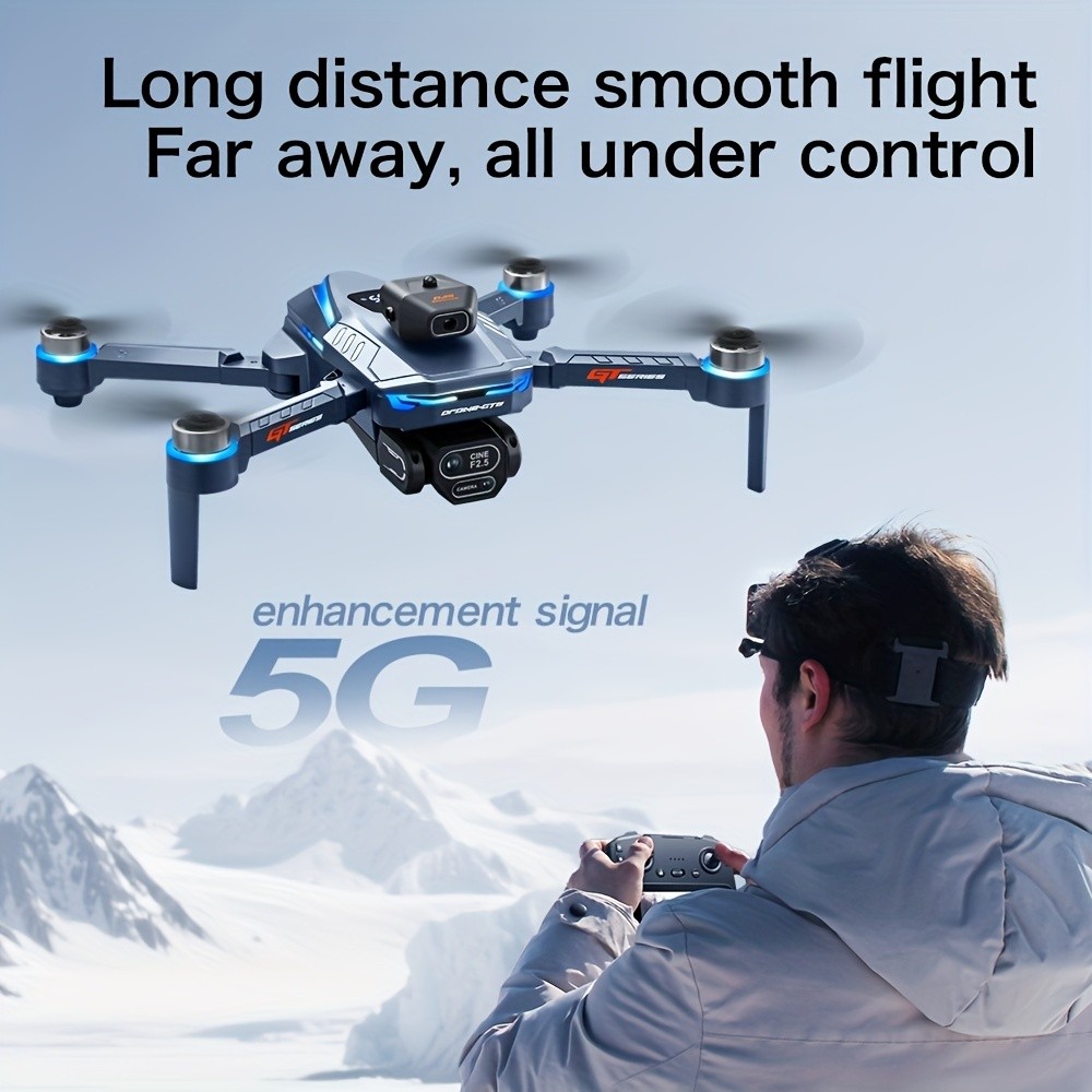 5G Professional 8K HD Dual Camera Drone With FPV WIFI Obstacle Avoidance
