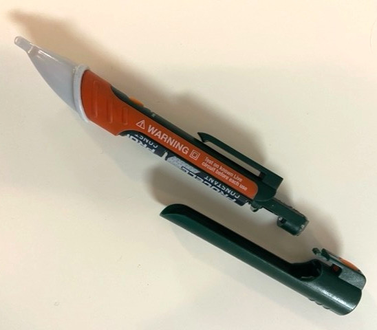 EXTECH DV25 Dual Range AC Electrical Voltage Detector Ticker Tool Flashlight DC