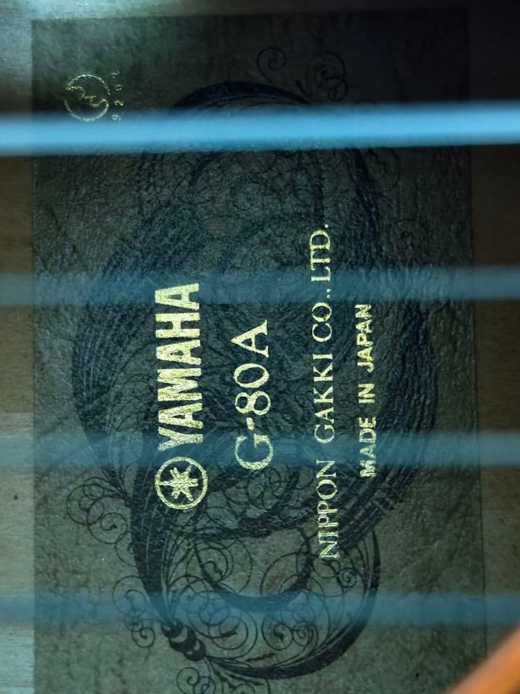 Yamaha Classical Guitar With Picks