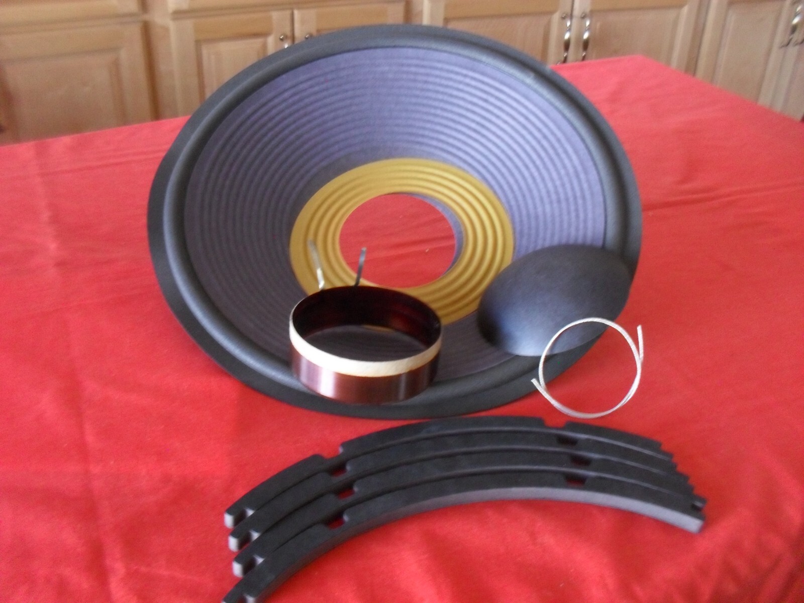 15" Recone kit for JBL 136A, 8 Ohms 15" woofer, Speaker Parts.