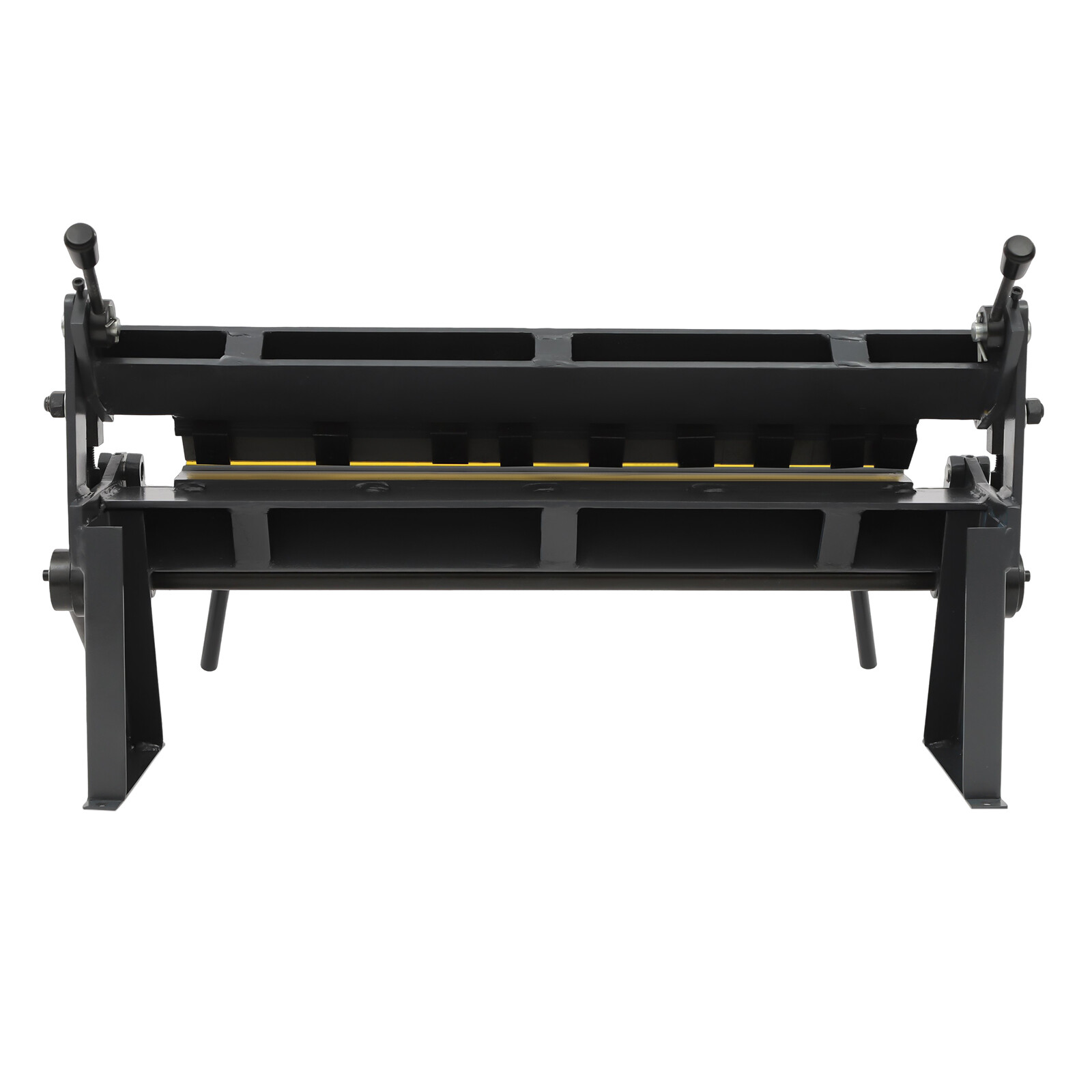 24" Pan and Box Brake Sheet Metal Pan and Box Metal Brake with Removable Fingers