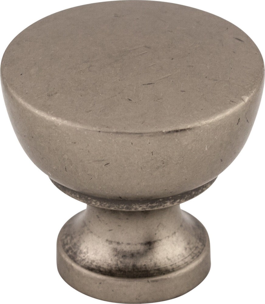 Top Knobs M1202 Bergen Knob 1 1/4" Pewter Antique