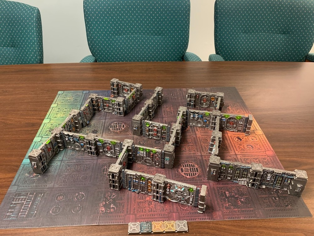 Warhammer 40k Boarding Actions Terrain *PAINTED*