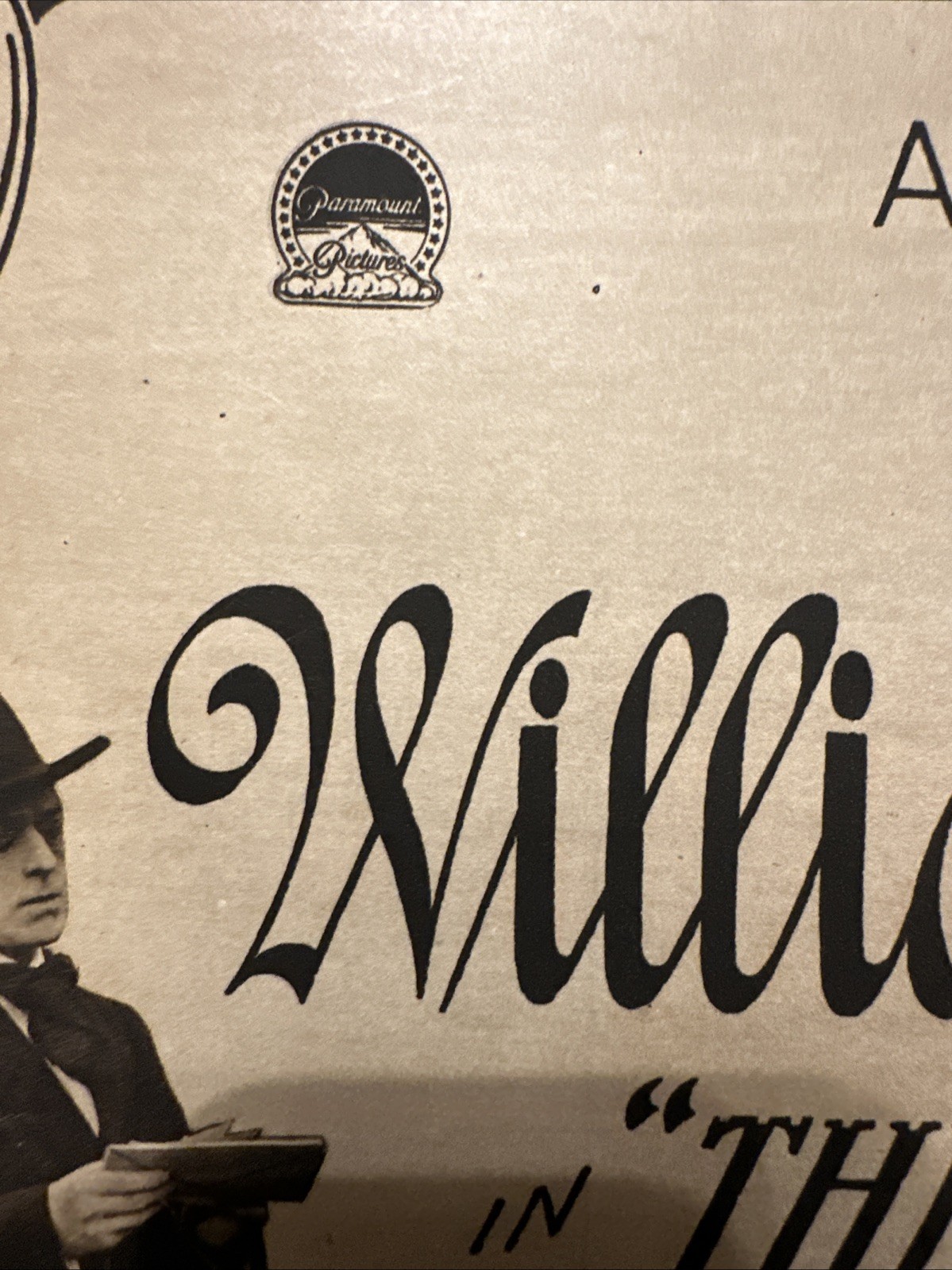 ANTIQUE ARTCRAFT PICTURES/ PARAMOUNT “the Silver King”W.F MOVIE LOBBY POSTER