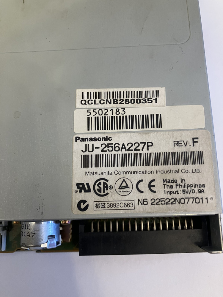 Panasonic JU-256A227P Floppy Disk Drive