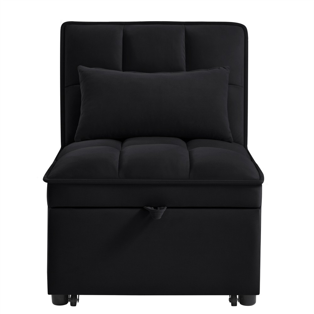 Convertible Sofa Bed 4in1 Multi-Functional Folding Recliner Sleeper Sofa Chairs